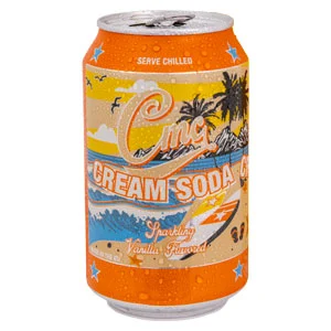 C.M.C. The Food Company<sup>®</sup> Cream Soda product by C.M.C. The Food Company - 1852 beschrieb E.M. Sheldon Cream Soda erstmalig in einem Rezept als ein Getränk aus Soda-Wasser, Ei und Sahne. C.M.C. The Food Company<sup>®</sup> Cream Soda product by C.M.C. The Food Company - 1852 beschrieb E.M. Sheldon Cream Soda erstmalig in einem Rezept als ein Getränk aus Soda-Wasser, Ei und Sahne.