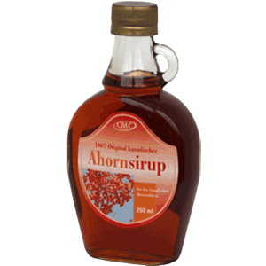 C.M.C. The Food Company<sup>®</sup> Marple Syrup product by C.M.C. The Food Company - Reiner Ahornsirup gehört zum Besten, was Kanadas Natur zu bieten hat