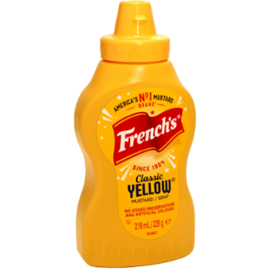 French´s<sup>®</sup> Yellow Mustard product by C.M.C. The Food Company - Ob zu Hause oder im Diner French´s<sup>®</sup> Yellow Mustard product by C.M.C. The Food Company - Ob zu Hause oder im Diner