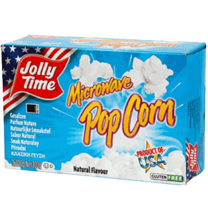 Jolly Time<sup>®</sup> Popcorn Natural - C.M.C. The Food Company GmbH - Mikrowellen-Popcorn gesalzen Jolly Time<sup>®</sup> Popcorn Natural - C.M.C. The Food Company GmbH - Mikrowellen-Popcorn gesalzen