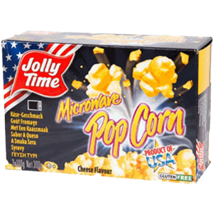 Jolly Time<sup>®</sup> Popcorn Cheese - C.M.C. The Food Company GmbH - Mikrowellen-Popcorn mit Käse-Geschmack Jolly Time<sup>®</sup> Popcorn Cheese - C.M.C. The Food Company GmbH - Mikrowellen-Popcorn mit Käse-Geschmack
