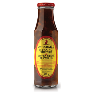 Mrs H.S. Ball´s<sup>®</sup> Hot Chutney - C.M.C. The Food Company GmbH - Afrikanische Hitze für jedes Fleisch Mrs H.S. Ball´s<sup>®</sup> Hot Chutney - C.M.C. The Food Company GmbH - Afrikanische Hitze für jedes Fleisch