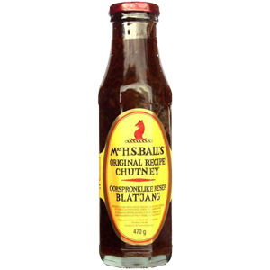 Mrs H.S. Ball´s<sup>®</sup> Original Chutney - C.M.C. The Food Company GmbH - Der südafrikanische Liebling Mrs H.S. Ball´s<sup>®</sup> Original Chutney - C.M.C. The Food Company GmbH - Der südafrikanische Liebling
