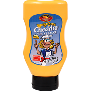 Old Fashioned Cheese<sup>®</sup> Cheddar Squeeze Cheese product by C.M.C. The Food Company GmbH - So cheeszy! Old Fashioned Cheese<sup>®</sup> Cheddar Squeeze Cheese product by C.M.C. The Food Company GmbH - So cheeszy!