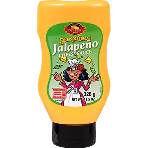 Old Fashioned Cheese<sup>®</sup> Jalapeño Squeeze Cheese product by C.M.C. The Food Company GmbH - Eine scharfe Dip-Angelegenheit Old Fashioned Cheese<sup>®</sup> Jalapeño Squeeze Cheese product by C.M.C. The Food Company GmbH - Eine scharfe Dip-Angelegenheit