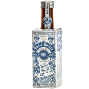 Raijmakers<sup>®</sup> Brain Buzzer product by C.M.C. The Food Company GmbH - Der Brain Buzzer ist die schärfste Sauce aus dem Hause Raijmakers Heetmakers<sup>TM</sup> Raijmakers<sup>®</sup> Brain Buzzer product by C.M.C. The Food Company GmbH - Der Brain Buzzer ist die schärfste Sauce aus dem Hause Raijmakers Heetmakers<sup>TM</sup>
