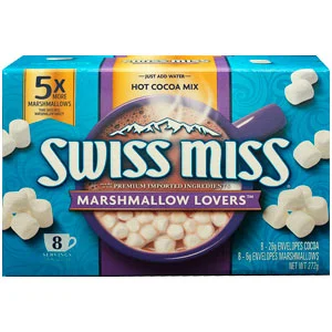 SwissMiss<sup>®</sup> Marshmallow Lovers product by C.M.C. The Food Company GmbH - Eine gelungene Abwechslung in der Tasse! SwissMiss<sup>®</sup> Marshmallow Lovers product by C.M.C. The Food Company GmbH - Eine gelungene Abwechslung in der Tasse!